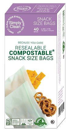 BB17/Simply Clean compostable snack bags