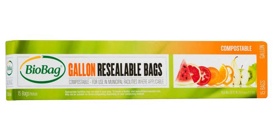 BioBag Resealable Gallon Bags