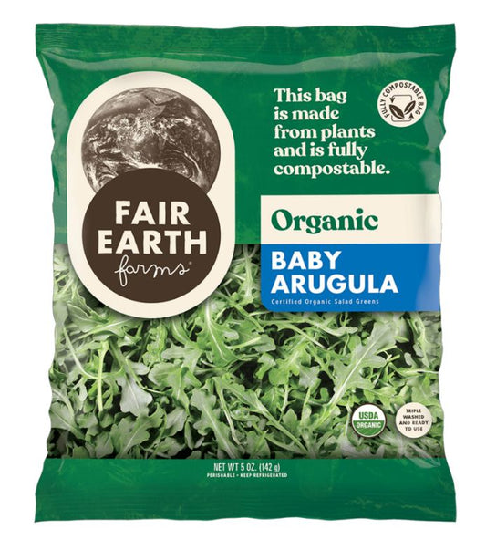 Fair Earth Farms Baby Arugula Bag