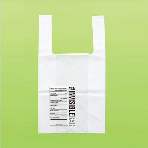 Invisible Bag shopping bag white