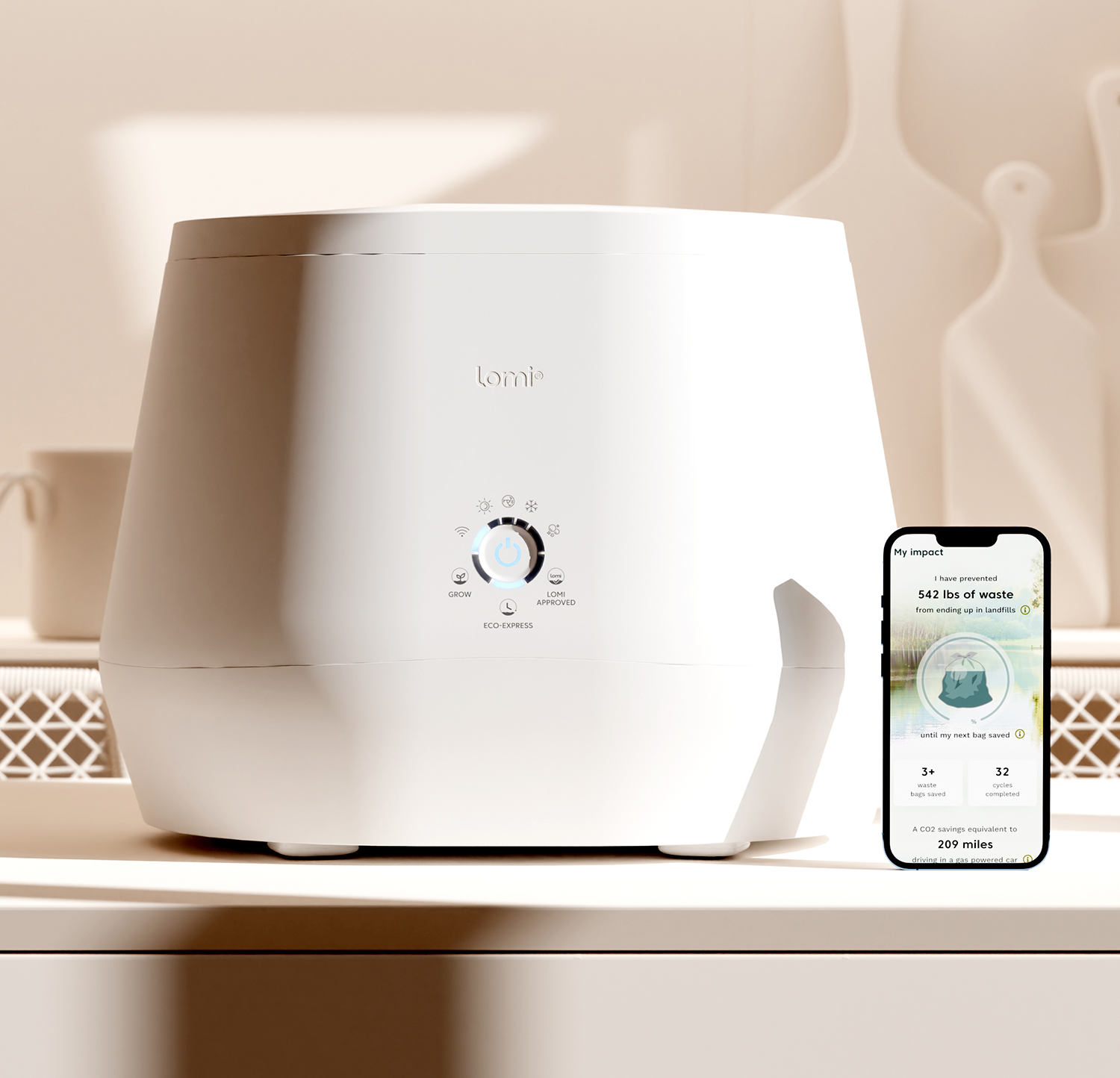 composting machine lomi